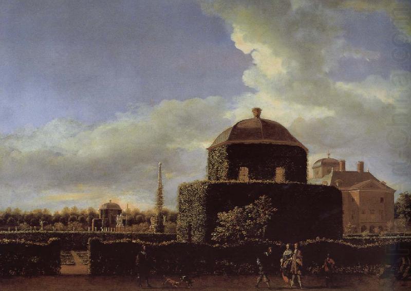 Side of Castle Garden, Jan van der Heyden